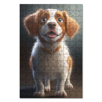 Drevené puzzle Brittany animovaný
