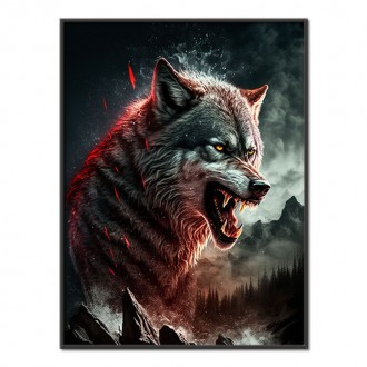 Krvelačný vlk