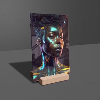 Akrylové sklo Kyber žena