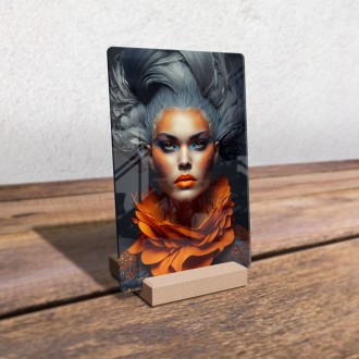 Akrylové sklo Abstraktná modelka 5