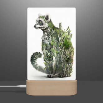 Lampa Prírodný lemur