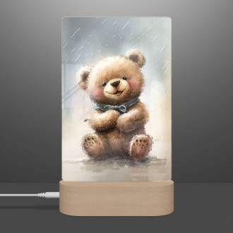 Lampa Akvarelový medvedík