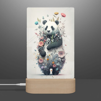 Lampa Kvetinová panda