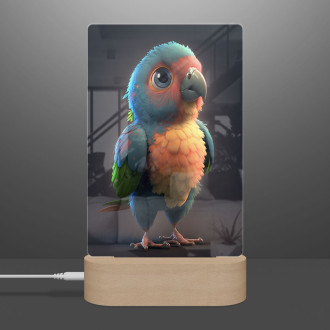 Lampa Roztomilý papagáj