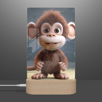 Lampa Roztomilá animovaná opice