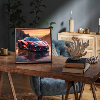 Rimac Nevera akvarel