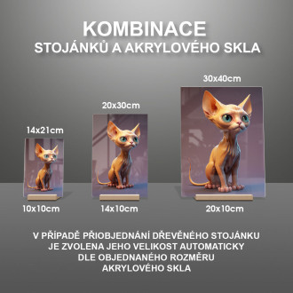 Devon Rex mačka animovaná