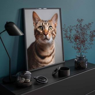 Ocicat mačka realistic