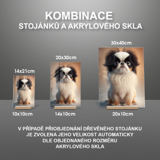 Japonský Chin animovaný
