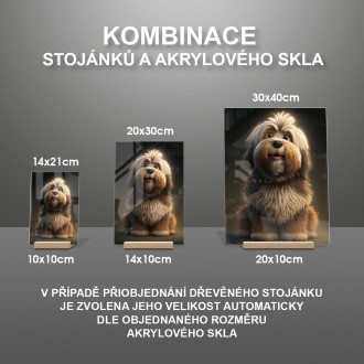 Tibetský teriér animovaný