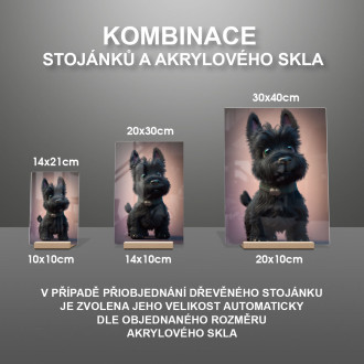 Škótsky teriér animovaný