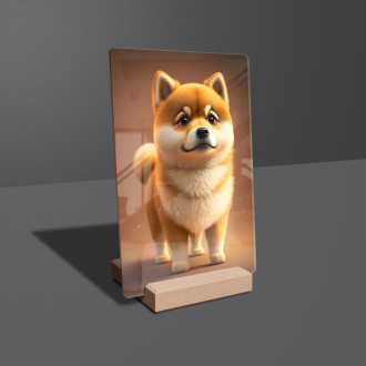 Shiba Inu animovaný