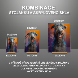 Škótsky deerhound animovaný