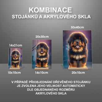 Tibetský mastif animovaný