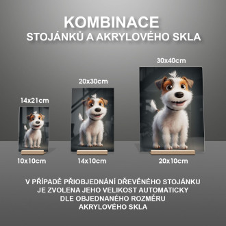 Parson Russell teriér animovaný