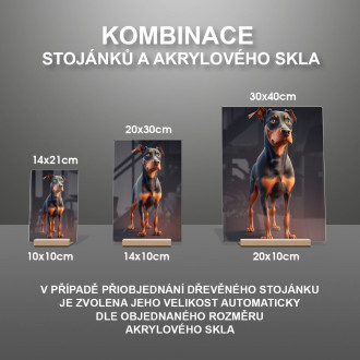 Doberman Pinscher animovaný