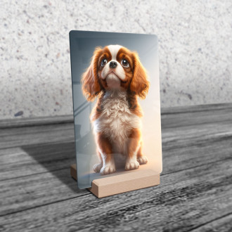 Cavalier King Charles Španiel animovaný