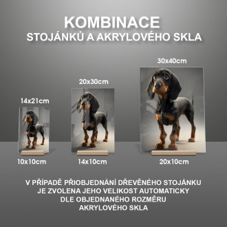 Black and Tan Coonhound animovaný