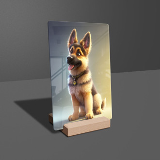 Nemecký ovčiak animovaný
