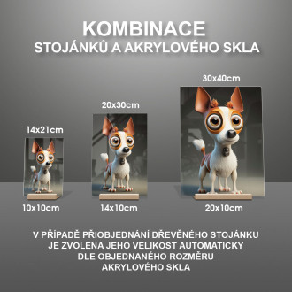 Toy Fox Teriér animovaný