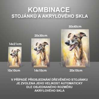 Chrt akvarel