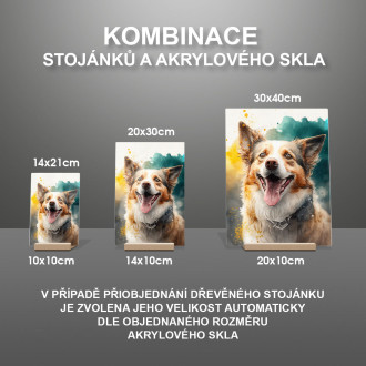 Komondorok akvarel