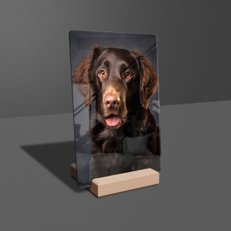 Curly Coated Retriever realistic