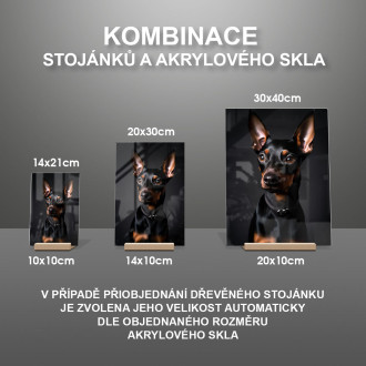 Miniatúrny pinč realistic