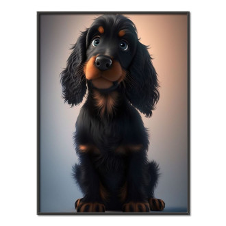 Gordon Setter animovaný