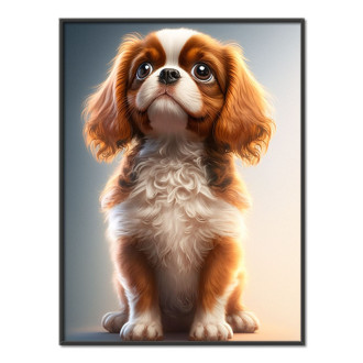 Cavalier King Charles Španiel animovaný