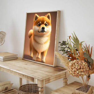 Shiba Inu animovaný