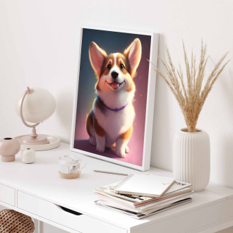 Pembroke Welsh Corgi animovaný