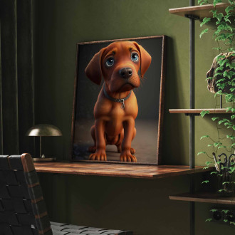 Rodézsky ridgeback animovaný
