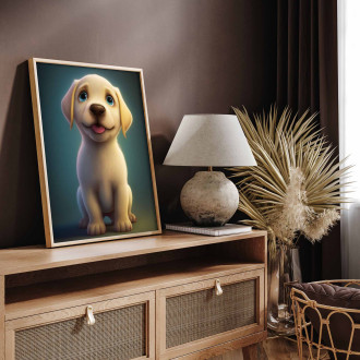 Labradorský retriever animovaný