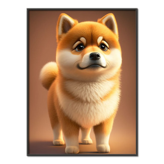 Shiba Inu animovaný