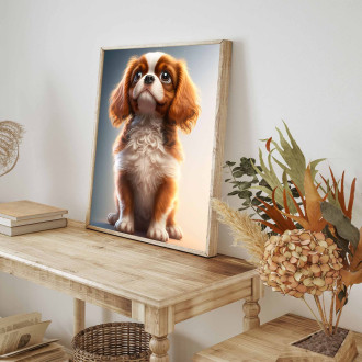 Cavalier King Charles Španiel animovaný