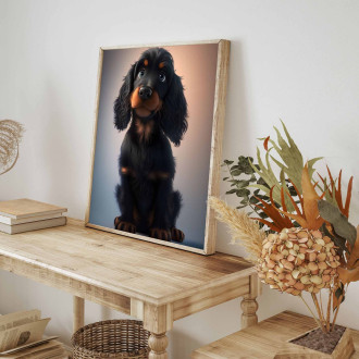 Gordon Setter animovaný