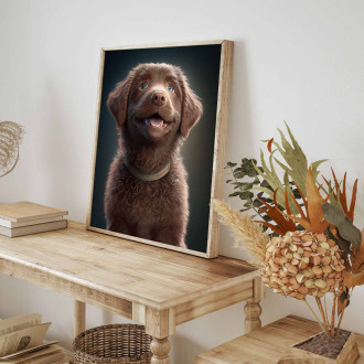 Chesapeake Bay retriever animovaný