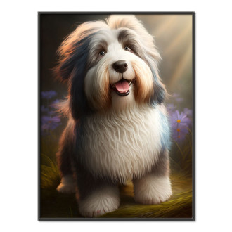 Bearded Collie animovaný