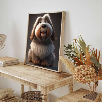 Veľký Basset Griffon Vendéen animovaný