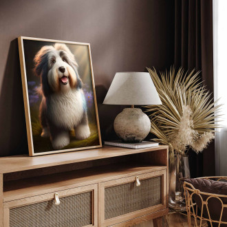 Bearded Collie animovaný