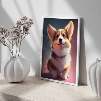 Pembroke Welsh Corgi animovaný