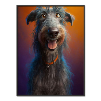 Škótsky deerhound animovaný