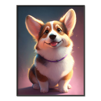 Pembroke Welsh Corgi animovaný