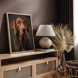 Wirehaired Vizsla realistic