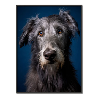 Škótsky deerhound realistic