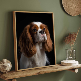 Cavalier King Charles Španiel realistic