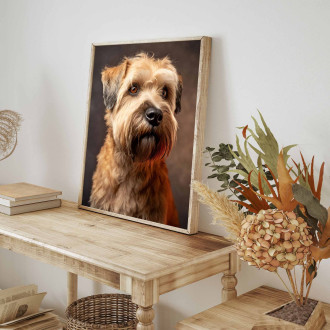 Soft Coated Wheaten Terrier realistic