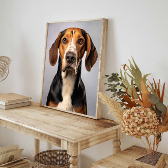 Treeing Walker Coonhound realistic