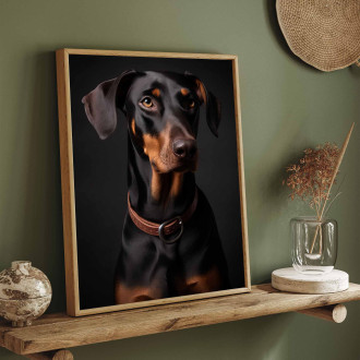 Doberman Pinscher realistic